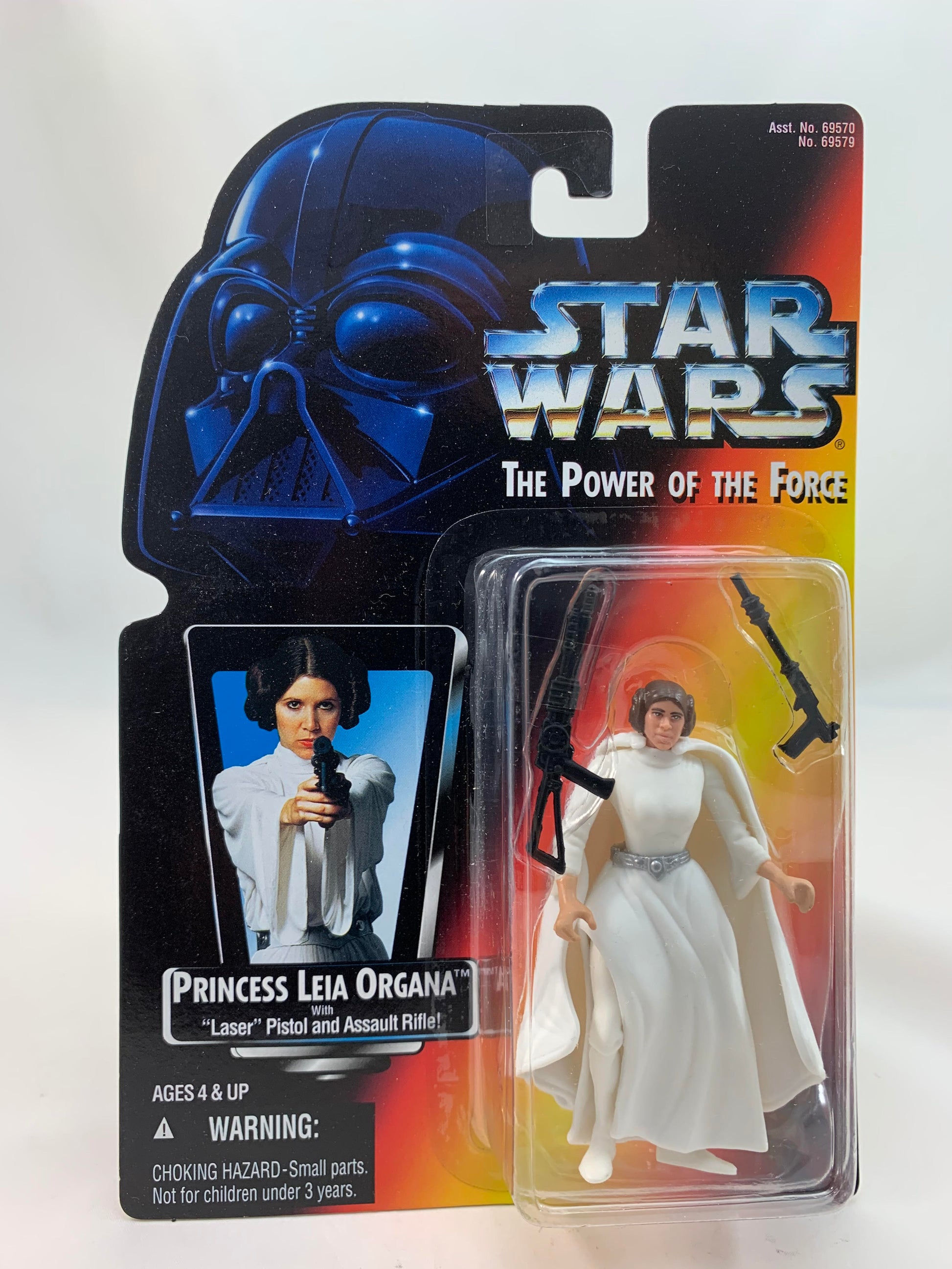 Kenner Hasbro Red Card Star Wars Power Of The Force 2 Princess Leia Organa 1995 - MOC