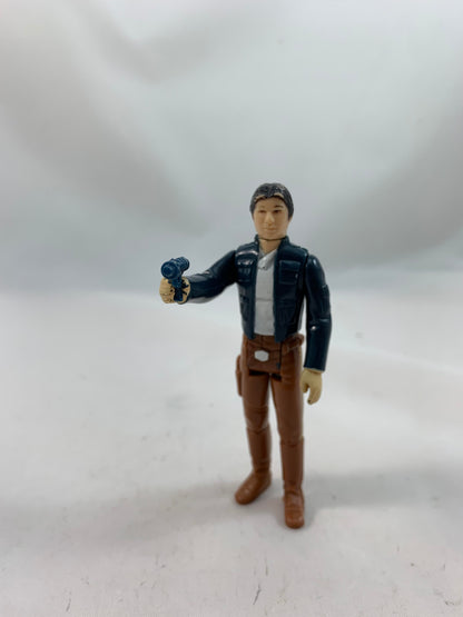 Kenner Vintage STAR WARS HAN SOLO (BESPIN OUTFIT) WITH ORIGINAL BLUE BLASTER COO: LFL 1980 MADE IN HONG KONG - Loose