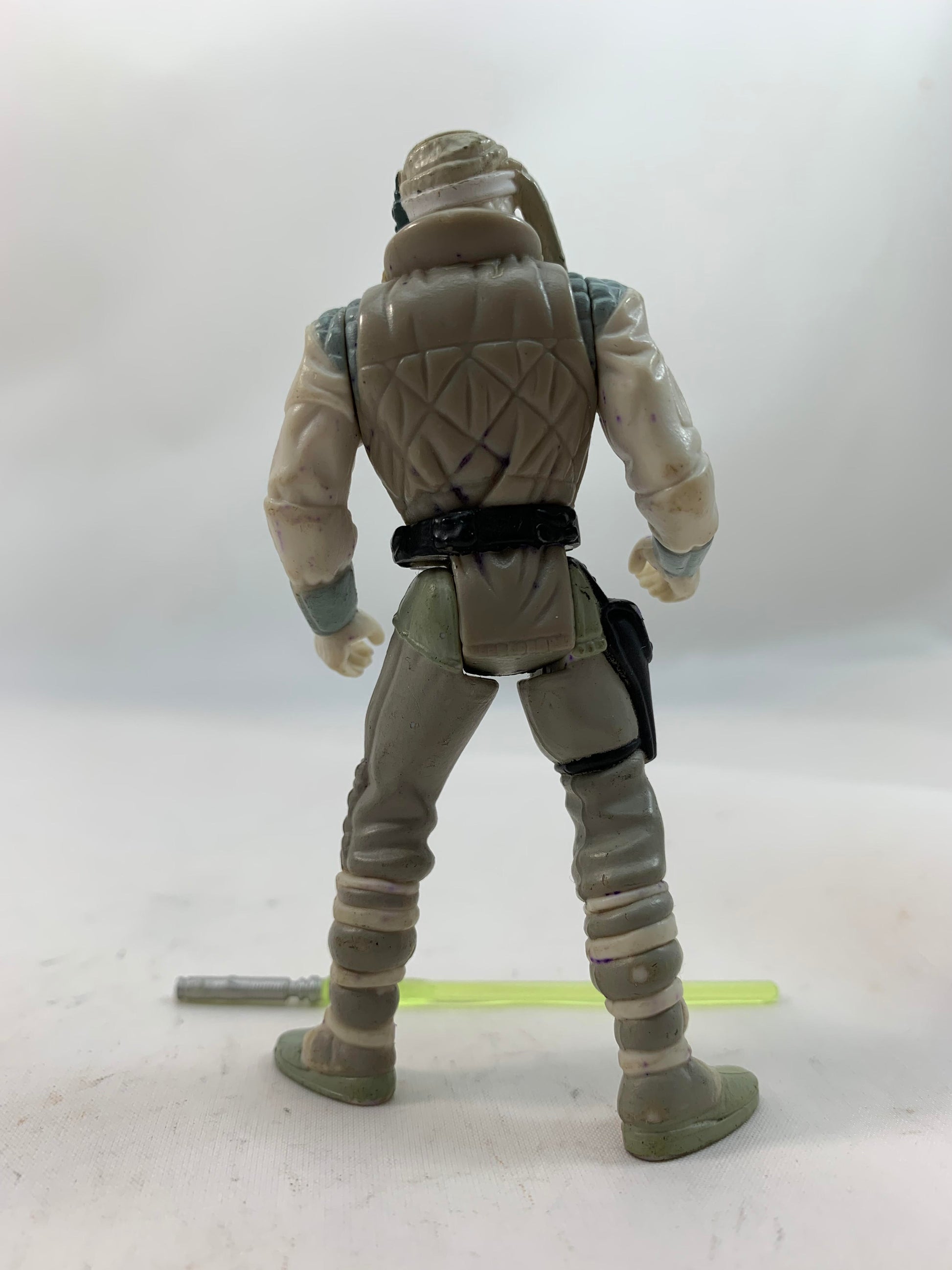 Kenner / Hasbro Star Wars Power of the Force 2 Green Card Luke Skywalker Hoth Action Figure 1997 - Loose