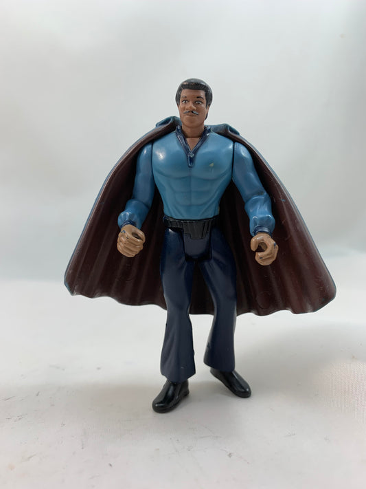 Kenner Star Wars POTF2: Power of the Force 2 Red Card 1995 LANDO CALRISSIAN Cloud City Administrator with Blasrer Pistol - Loose