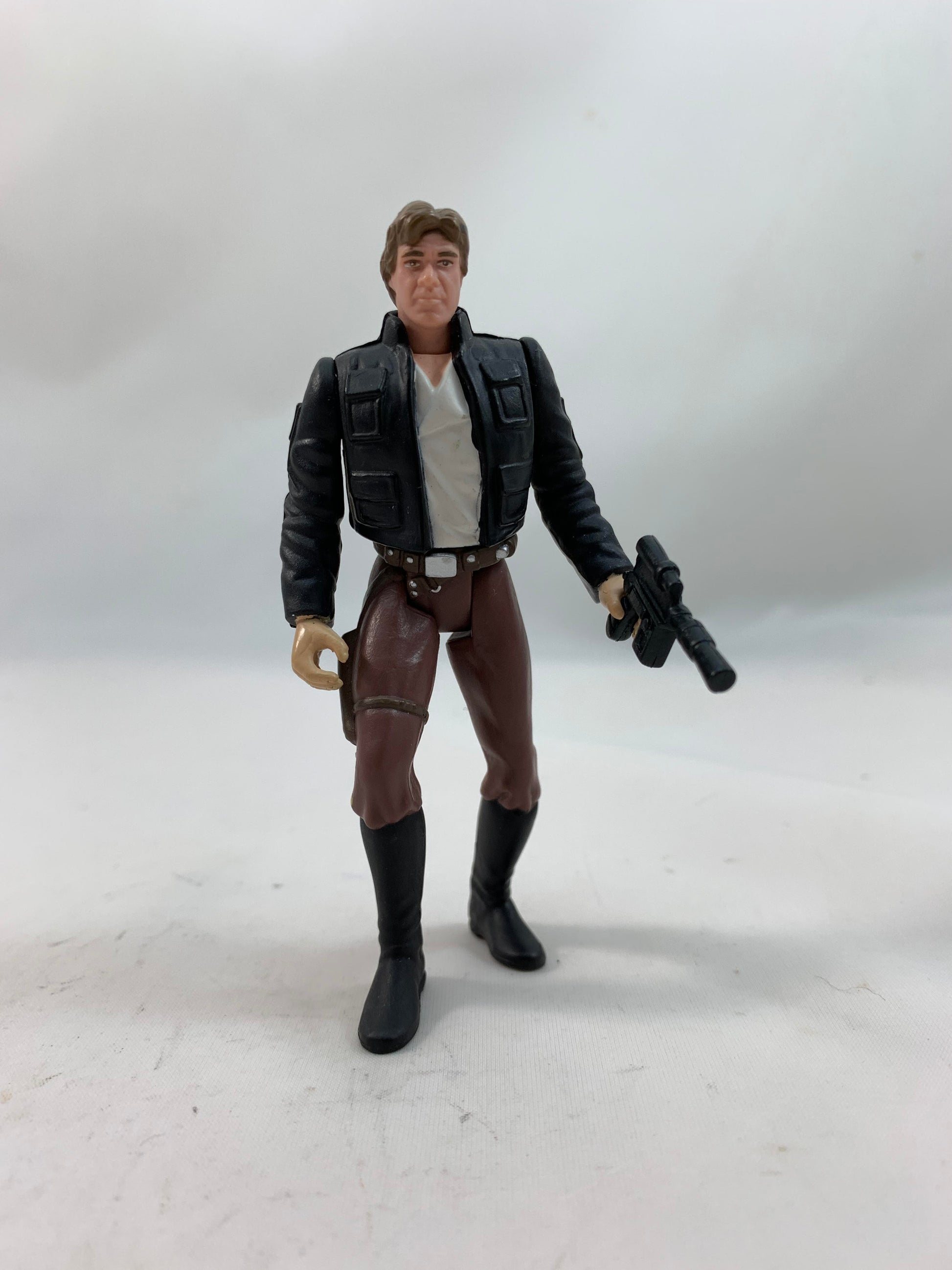 Kenner Star Wars POTF Power of the Force Geen Card Freeze Frame Han Solo Bespin Outfit with blaster 1997 - Loose