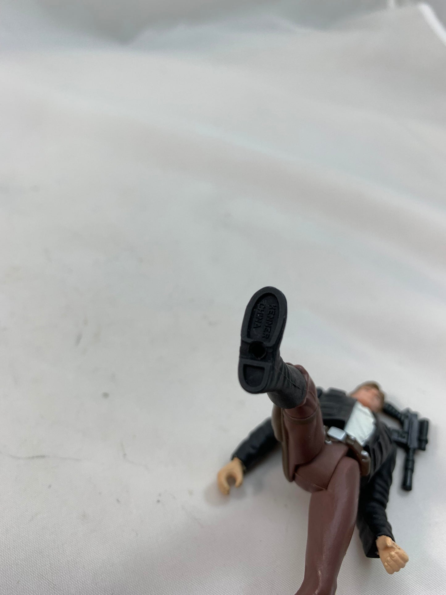 Kenner Star Wars POTF Power of the Force Geen Card Freeze Frame Han Solo Bespin Outfit with blaster 1997 - Loose