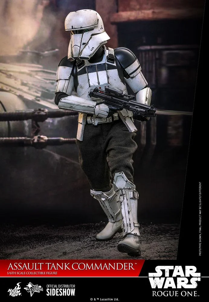 ASSAULT TANK COMMANDER - STAR WARS HOT TOYS COLLECTIBLES 1/6 SCALE ACTION FIGURE -