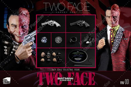 Toyztrubostudio Tts-001 1/6 Men Soldier Two-Face Harvey "Apollo" Dent Super Villain for 12'' Action Figure Collectible Toys Gift