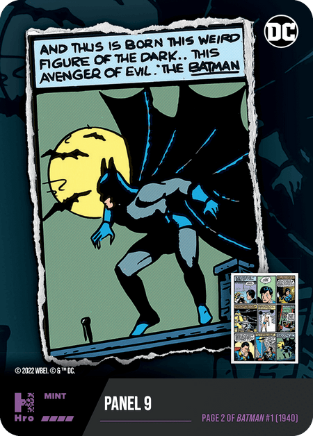 Page 2 of Batman #1 (1940) - Panel 9 ( HRO Chapt 1-096 ) -