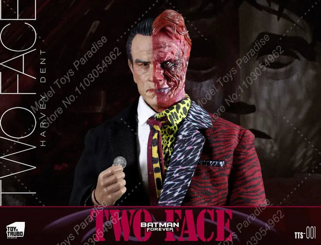 Toyztrubostudio Tts-001 1/6 Men Soldier Two-Face Harvey "Apollo" Dent Super Villain for 12'' Action Figure Collectible Toys Gift