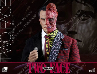 Toyztrubostudio Tts-001 1/6 Men Soldier Two-Face Harvey "Apollo" Dent Super Villain for 12'' Action Figure Collectible Toys Gift