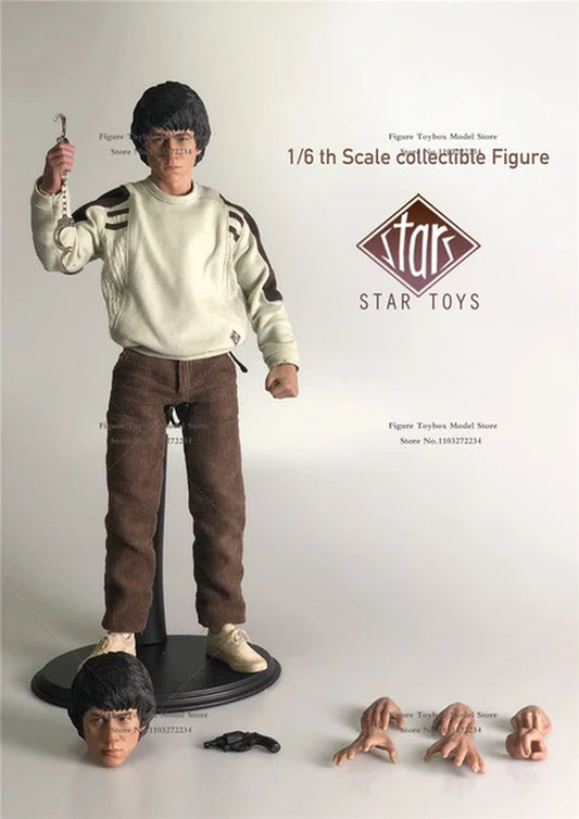 Star Toys STT-001 1/6 Collectible Movable Man Action Figure Jackie Chan 90S Movie Police Story Role Mini 12" Full Set Soldier