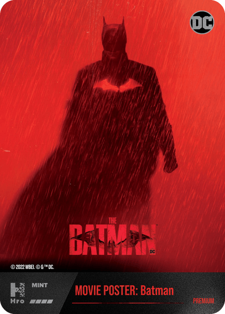 Movie Poster - The Batman - PREMIUM - Batman ( HRO Chapt 1-B032 ) -