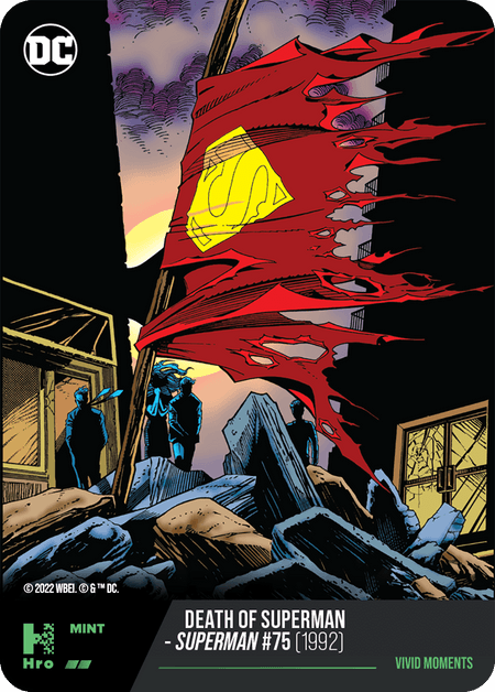 Death of Superman - Superman #75 (1992) - VIVID MOMENTS( HRO Chapt 1-062 ) -