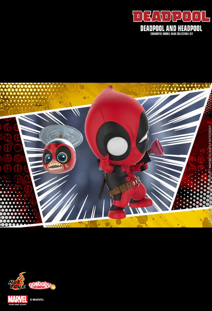 Hot Toys COSB483 Deadpool and Headpool Set