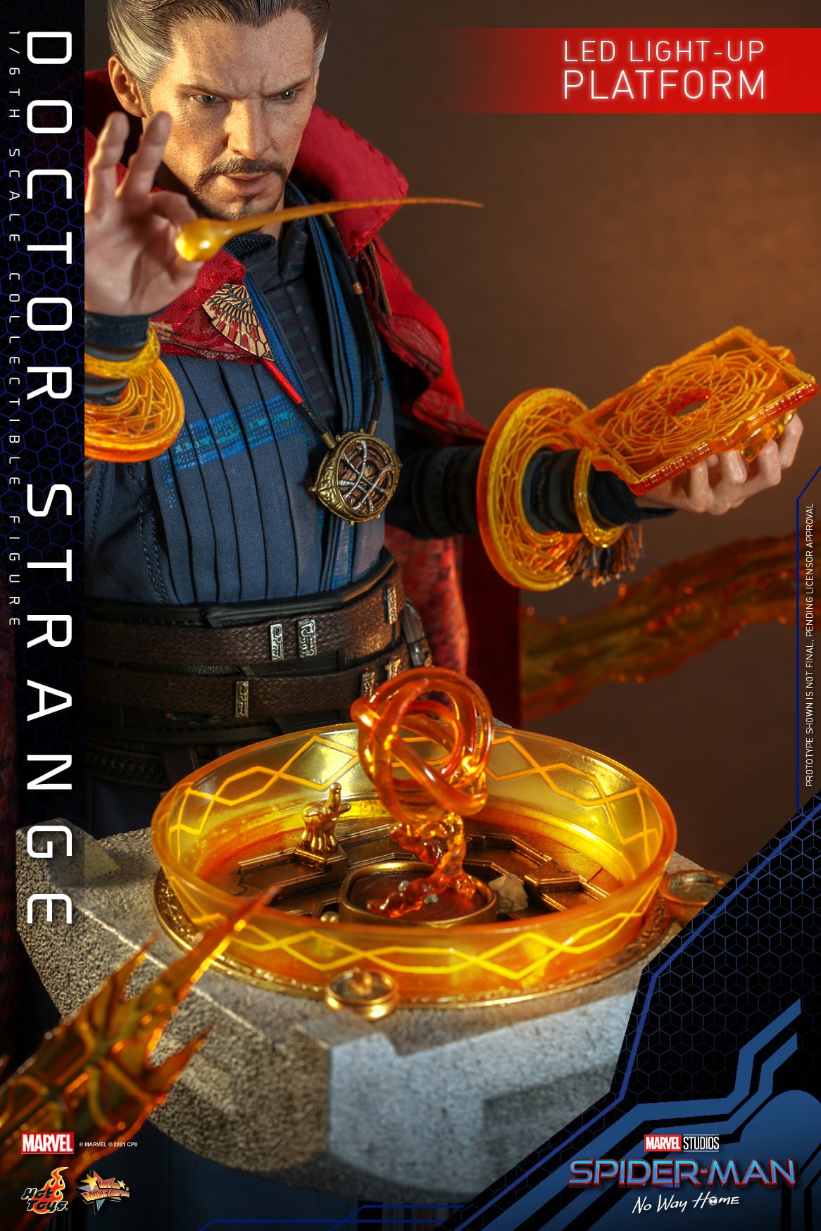 Hot Toys MMS629 1/6 Spider-Man: No Way Home - Doctor Strange – Vintage  Action Figures