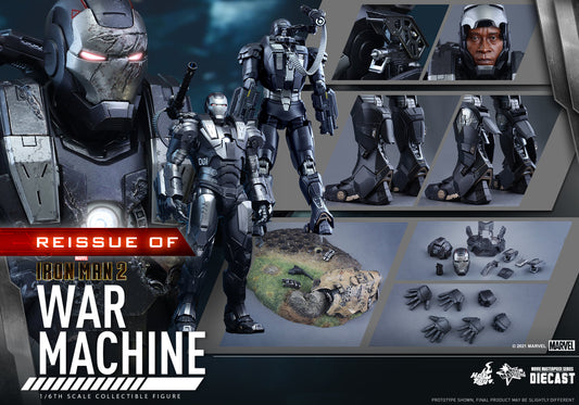 Hot Toys MMS331D13B 1/6 Iron Man 2 - War Machine (Reissue)