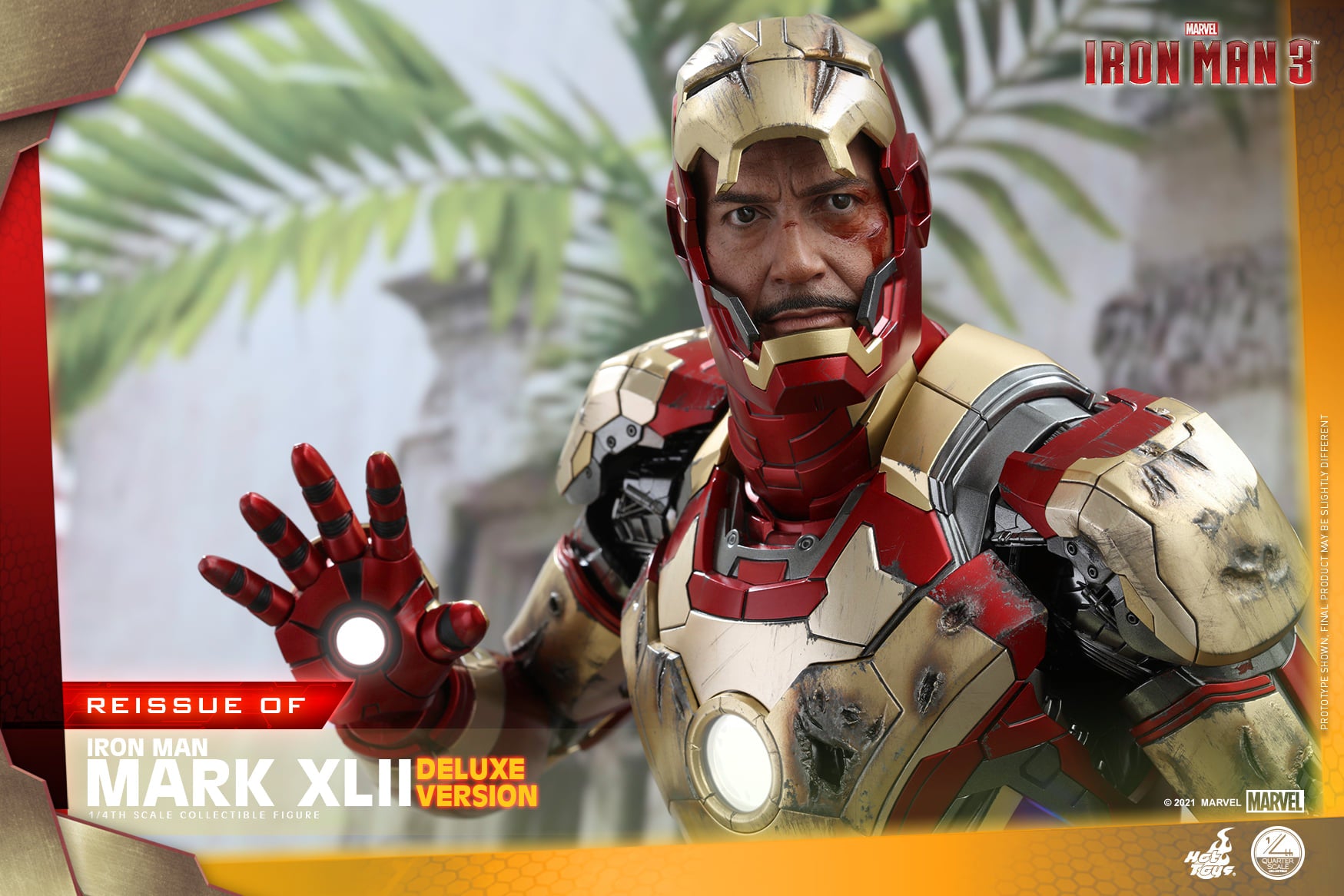 Hot Toys QS008 1/4 Iron Man 3 - Mark XLII (Deluxe Version