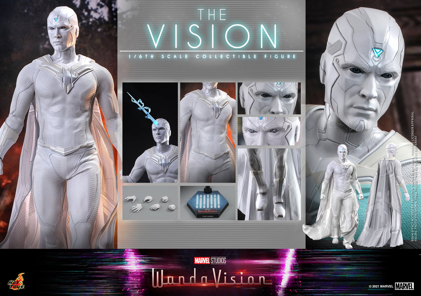 Hot Toys TMS054 1/6 WandaVision - The Vision