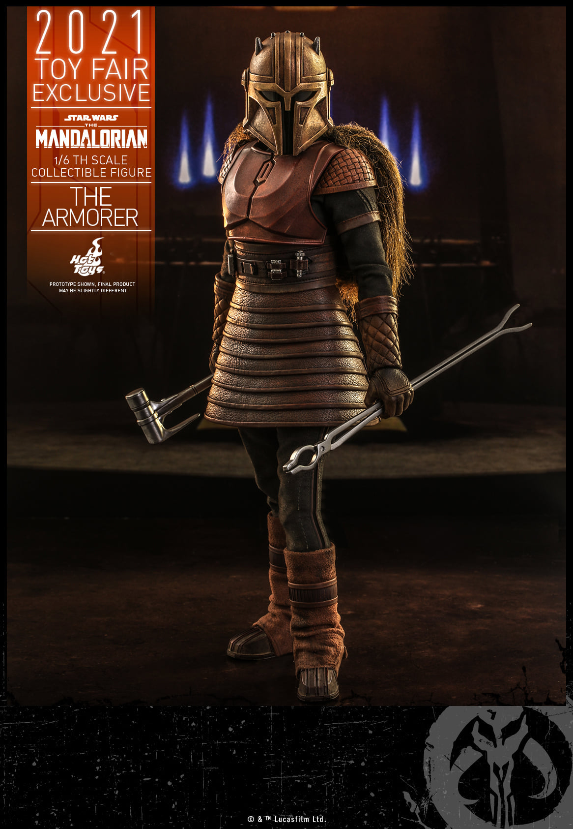 Hot Toys TMS044 1/6 Star Wars: The Mandalorian - The Armorer [Toy Fair Exclusive 2021]