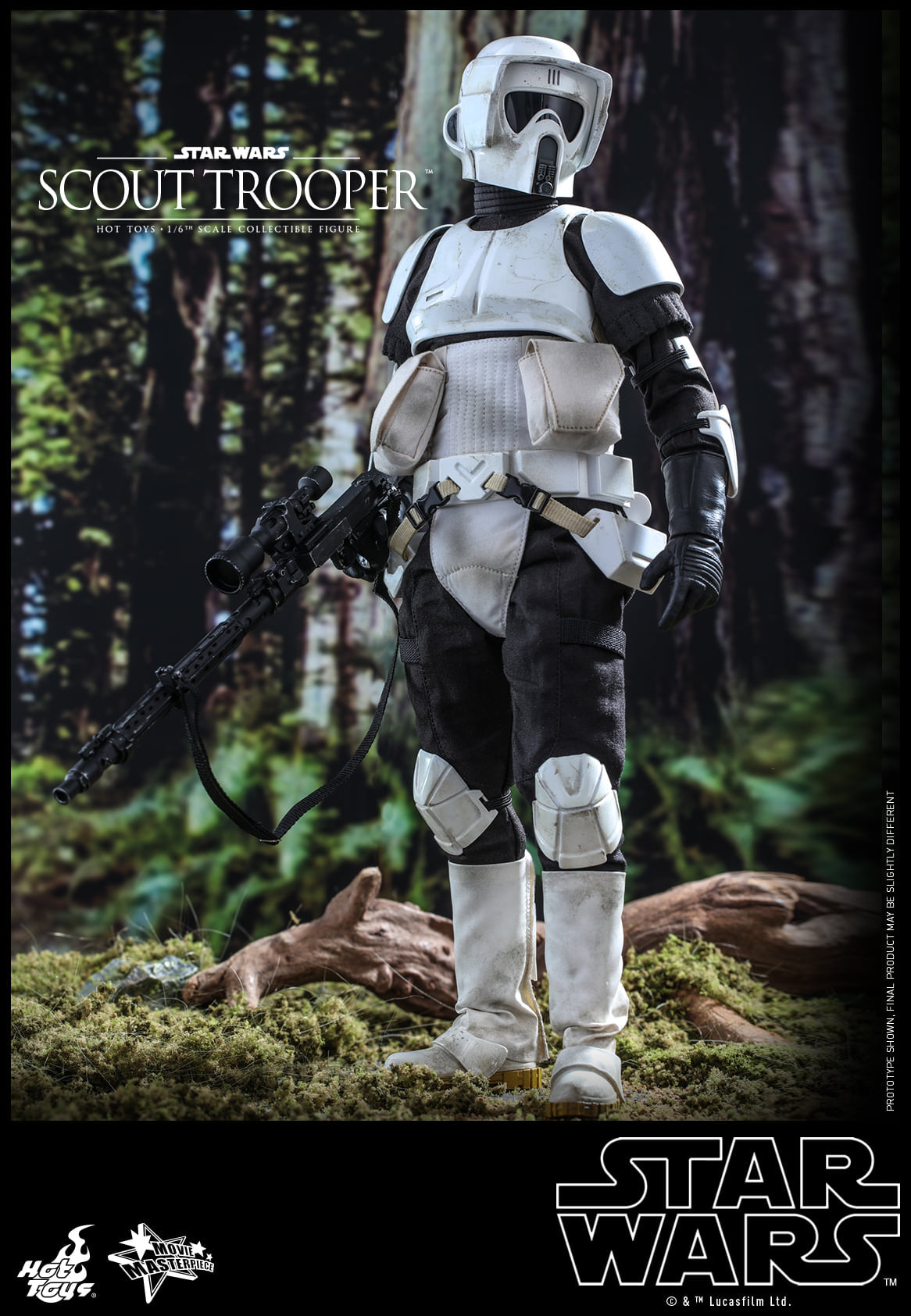 Hot Toys MMS611 1/6 Star Wars: Return of the Jedi - Scout Trooper