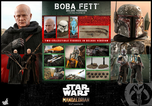 Hot Toys TMS034 1/6 Star Wars: The Mandalorian - Boba Fett (Deluxe Version)