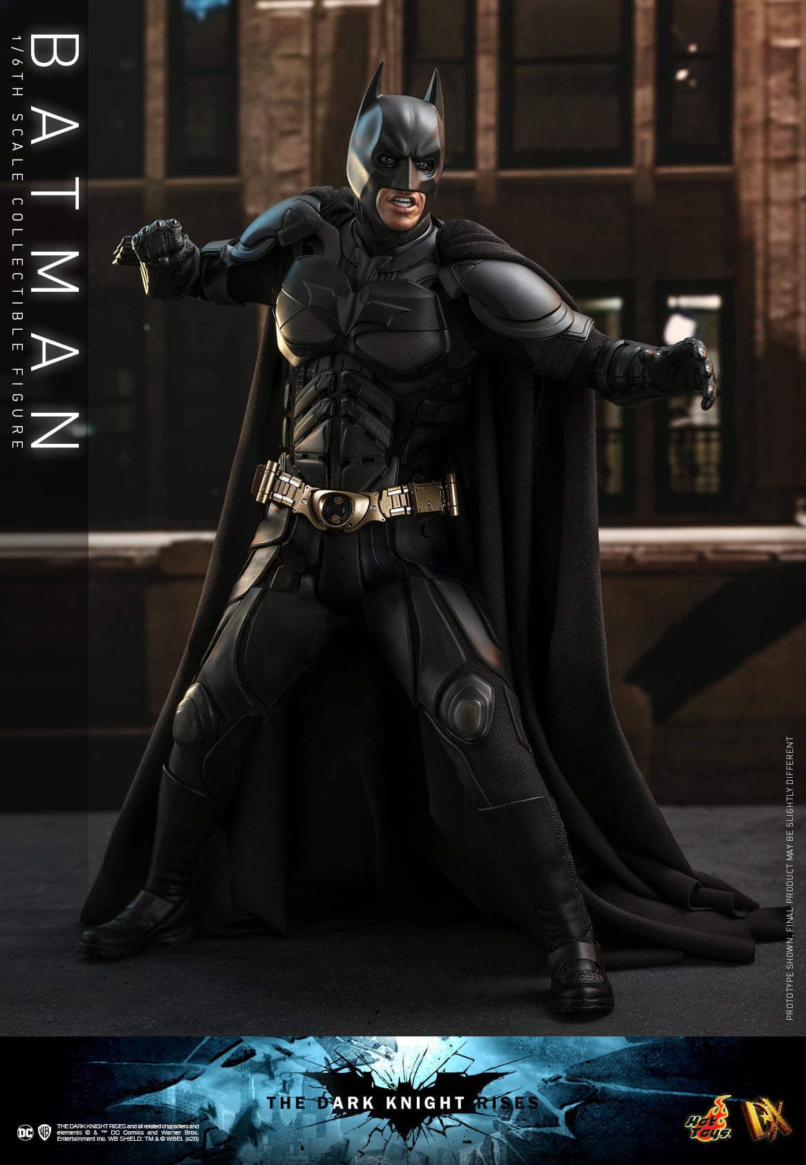 Hot Toys DX19 1 6 The Dark Knight Rises Batman Vintage Action