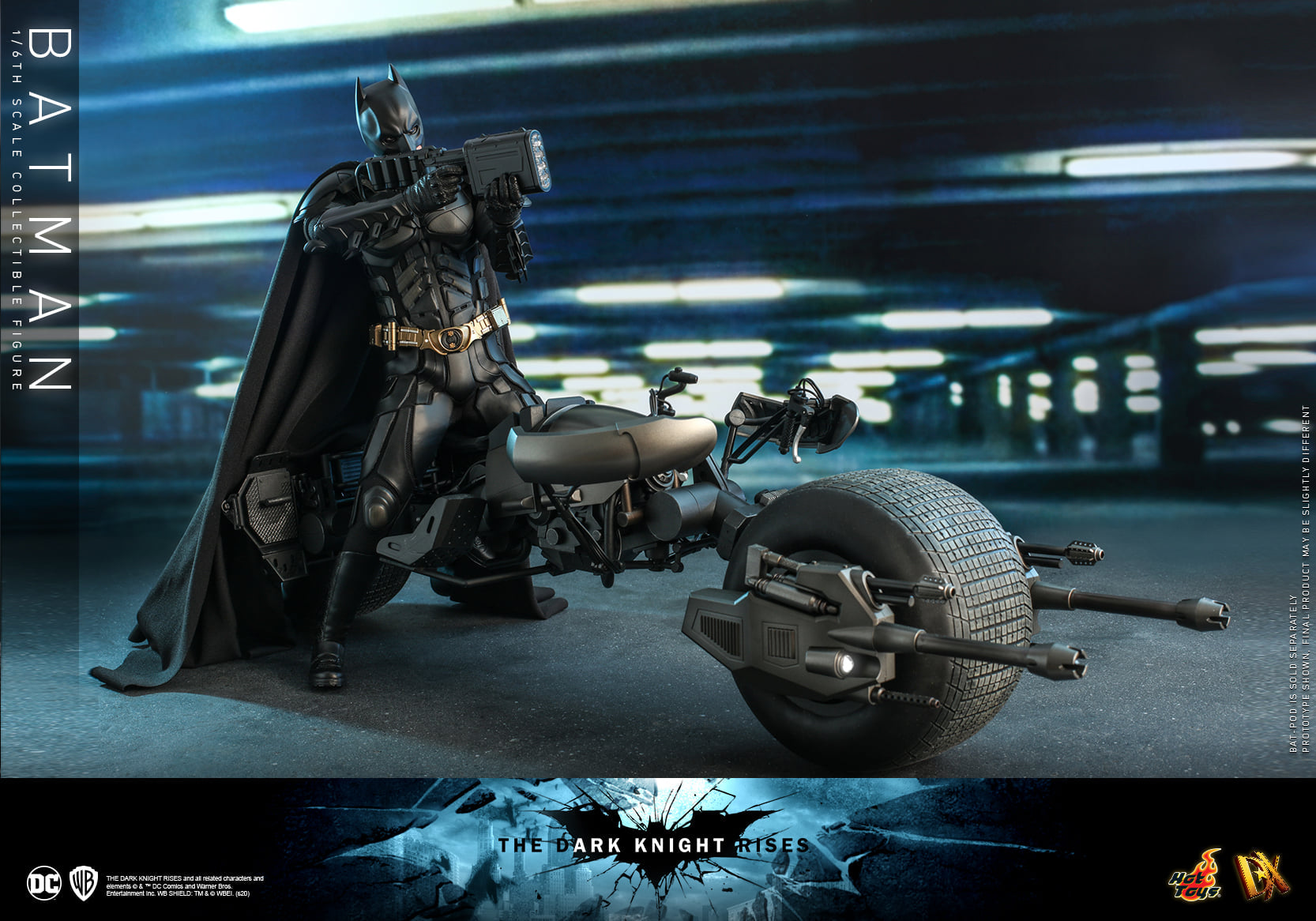 Hot Toys DX19 1/6 The Dark Knight Rises - Batman – Vintage Action