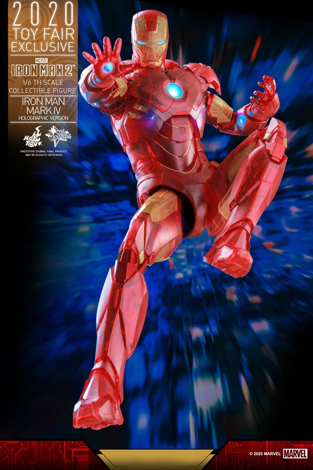 Hot Toys MMS568 IRON MAN 2 - IRON MAN MARK IV (HOLOGRAPHIC VERSION)