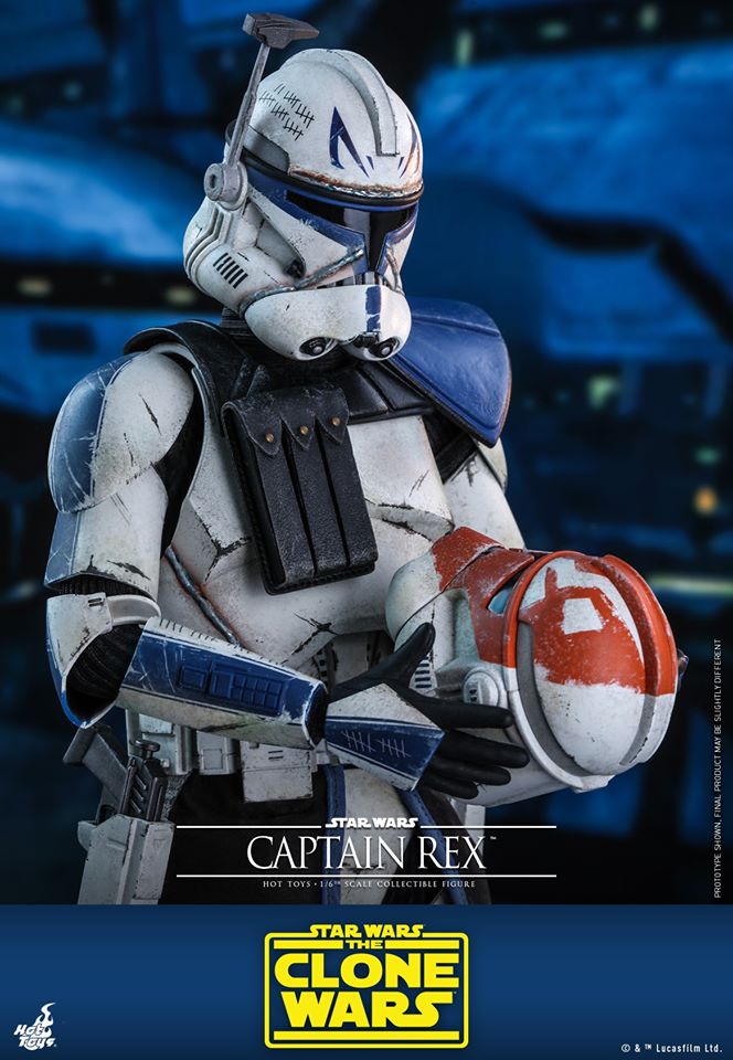 Hot Toys TMS018 Star Wars: The Clone Wars 1/6 Captain Rex