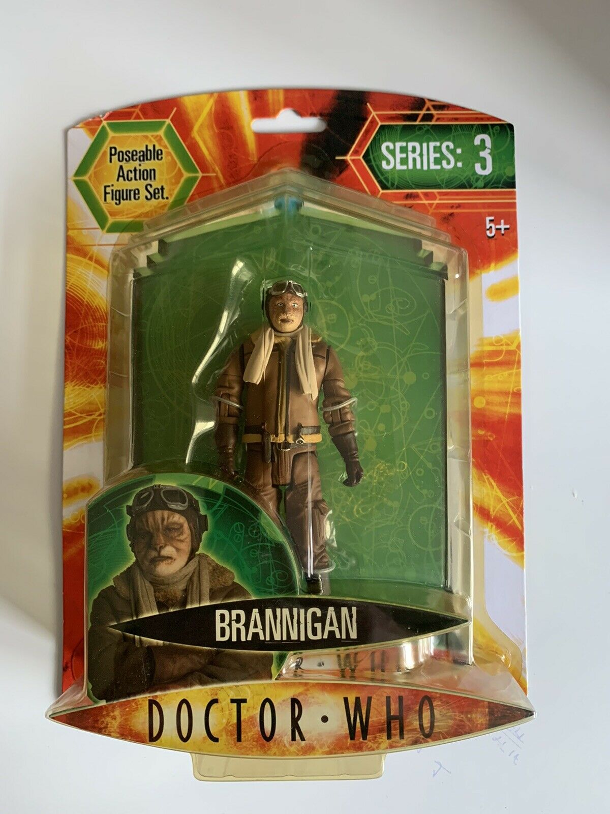 Character Options Doctor Who Series 3 Brannigan Action Figure 2006 -