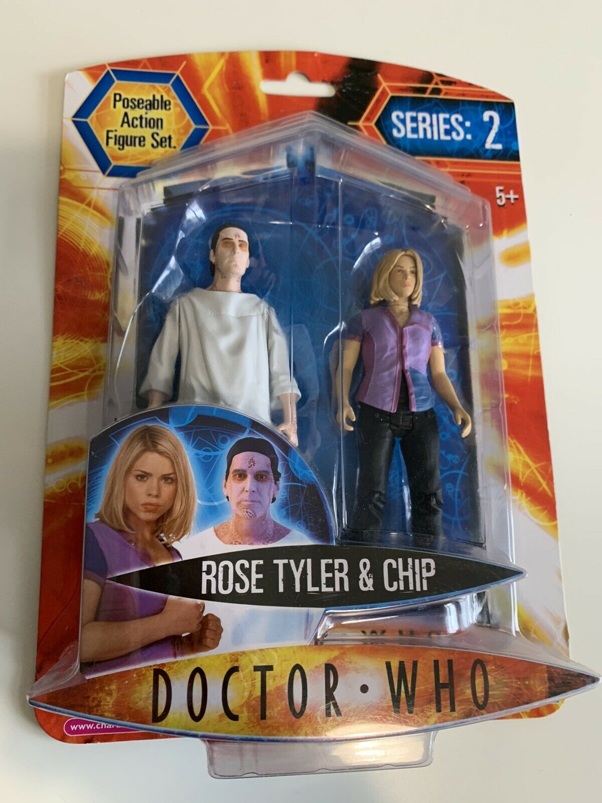 Character Options Dr Who Series 2 Rose Tyler and Chip 2005 -