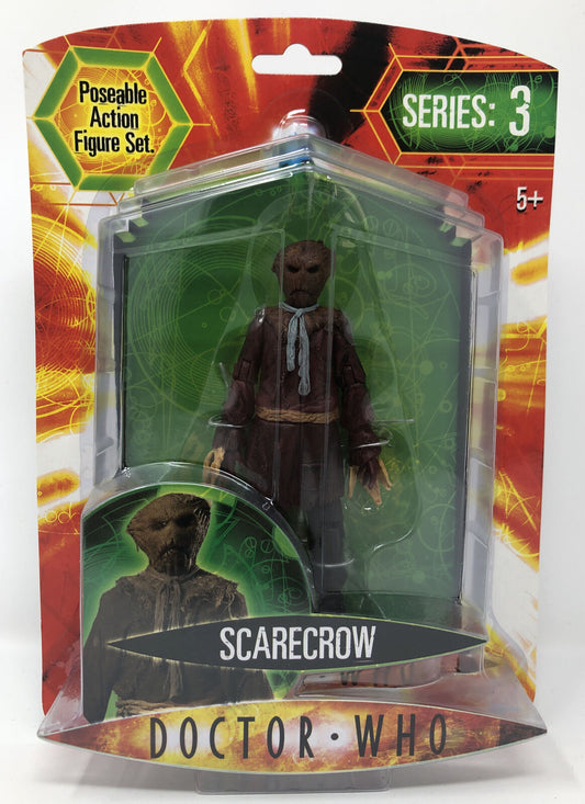 Character Options Doctor Dr. Who Series 3 - Scarecrow (Blue Scarf) Action Figure 2006 -