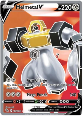 Melmetal-V-075-078-Full-Art-Ultra-Rare - Collectible Trading Card Game