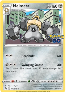 Melmetal-046-078-Holo-Rare - Collectible Trading Card Game