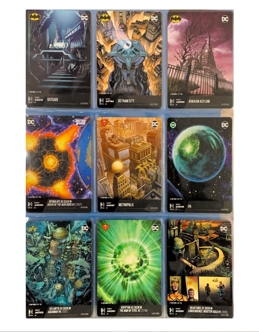 HRO Chapter 1 Common Set - LOCATIONS - Collectible Trading Cards
