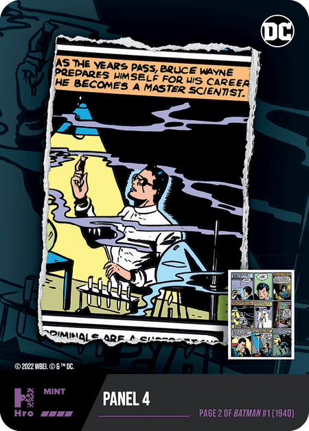 Page 2 of Batman #1 (1940) - Panel 4 ( HRO Chapt 1-091 ) -