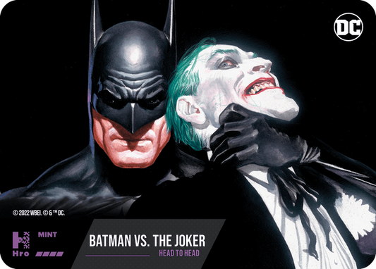 Batman VS The Joker HEAD-TO-HEADS ( HRO Chapt 1-098 ) - Collectible Trading Cards