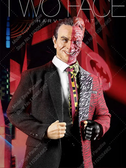 Toyztrubostudio Tts-001 1/6 Men Soldier Two-Face Harvey "Apollo" Dent Super Villain for 12'' Action Figure Collectible Toys Gift