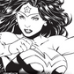 Wonder Woman - LINE ART/INKS( HRO Chapt 1-081 ) -