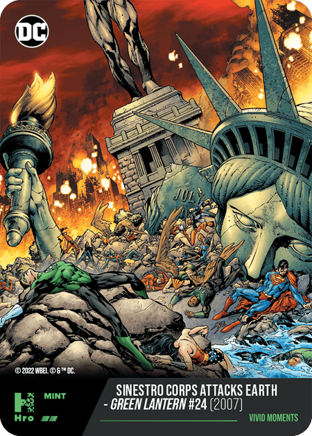 Sinestro Corps Attacks Earth - Green Lantern #24 (2007) - VIVID MOMENTS( HRO Chapt 1-064 ) -